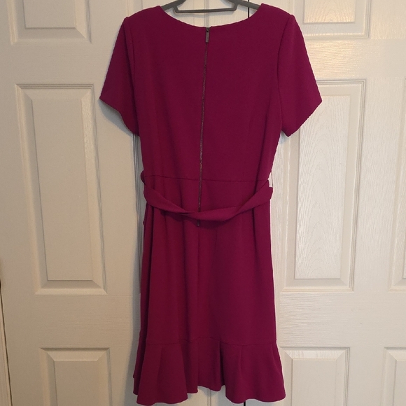 Calvin Klein Ruffle Midi Dress - Picture 3 of 4
